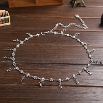 Fashion Rhinestone Five-pointed Stars Waist Chain