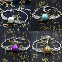 Retro Style Angel Wings Bracelet