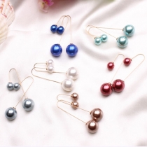 Fashion All-match Pearls Earrings