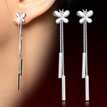 Fashion Style Butterfly Tassel Earrings