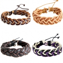 Fashion Mixed Color Hand-braided Bracelet