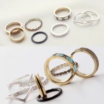 Fashion 8 Pieces/Set Ring Set