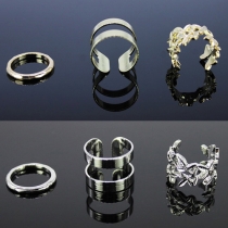 Fashion Ring Set 3 Pieces/Set