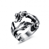 Fashion Men's Titanium Steel Ring