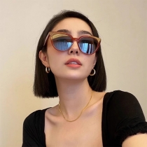 Fashion Thick Frame UV Sunglasses