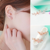 Fashion Butterflies Rhinestone Studs