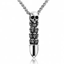 Fashion Skeleton Pendants Necklace For Men