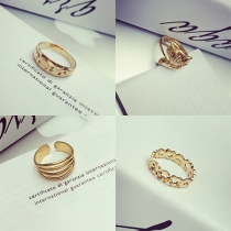 Fashion Gold-tone All-match Rings