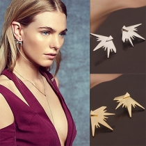 Chic Style Triangle Stud Earrings