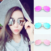 Fashion Round Frame Anti-UV Sunglasses