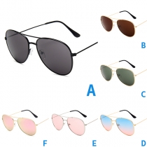 Fashion Round Frame Anti-UV Sunglasses