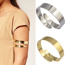 Fashion Around Shape Glaze Adjustable Arm Bracelet
