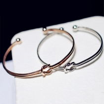 Fashion Simple All-match Double-layer Twist Bracelet