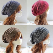 Fashion Mixed Color Knitted Cap Beanies