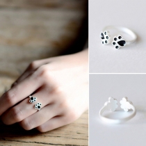 Cute Style Cat Claws Adjustable Size Ring