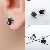 Fashion Lovely Spider Shaped Stud Earring