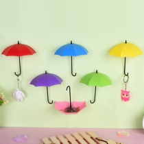 Creative Style Umbrella Shaped Wall Hook 3pcs/Set