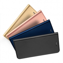 Solid Color Stand Leather Case with Card Slot for iPhone 5/5S/6/6S/6 Plus/6S Plus/7/7 Plus
