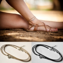 Bohemian Style Multilayer Anklet