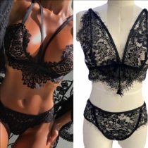 Sexy Lace Two-piece Lingerie Set