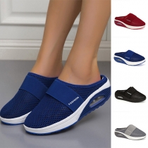Fashion Neted Platform Sandals