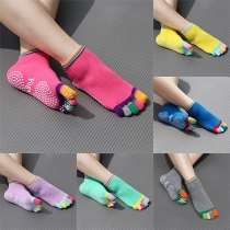 Yoga Socks -Split Toe Socks-Non Slip Sticky Toe Grip Accessories for Women