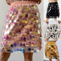 Fashion Bling-bling Sequin Skirt