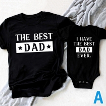 The Best DAD-Parent-child Shirt