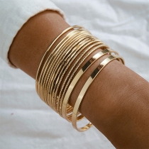 Street Fashion 14-piece Bracelets Set