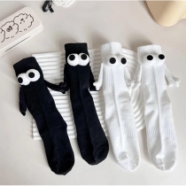 Cute Hand-in-hand Socks for Lover 2 Pair/Set