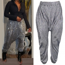 Fashion Bling-bling  Harem Pants for Women