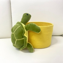 Cute Cartoon Turtle Shape Multi-Purpose Storage Bin for Toys and Laundry
