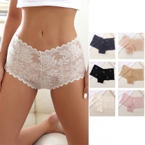 Sexy Comfy Floral Lace Panties