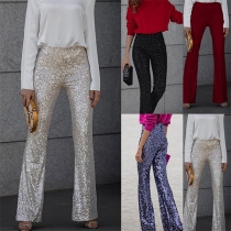 Fashion Bling-bling Sequin Pants