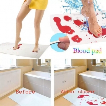 Creative Water-Activated Changing Color Bath Mat for Halloween