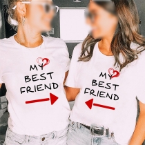 MY BEST FRIEND-Printed Shirt for Friends