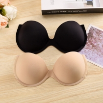 Sexy Solid Color Push-up Invisible Bra
