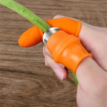 Thumb Knife, Thumb Sleeve for Vegetable Cutting, Garlic/Ginger/Yam Peeling in the Kitchen