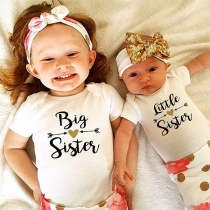 Fashion- Big-sister & Little Sister Printed Shirt for Children