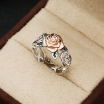 Fashion 3D Rose Ring
