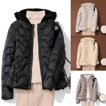 Lightweight Thin Down Jacket with Hoodie and Long Sleeve Warmth