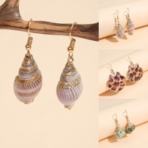 Bohemia Style Shell Pendant Earrings