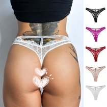 Sexy Cutout Low-rise Lace Panties