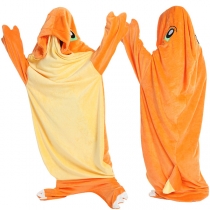 Cute Cartoon Shape Plush Unisex Pajamas