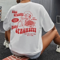 Chic Printed Unisex Shirt