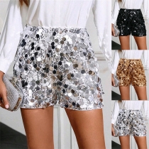 Fashion Bling-bling Sequin Shorts
