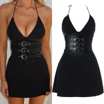 Sexy Halter Neck Backless Bodycon Dress