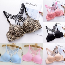 Fashion Lace Spliced Push-up Brassie