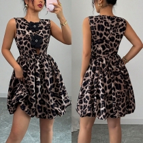 Summer Dress featuring Bold Leopard Print