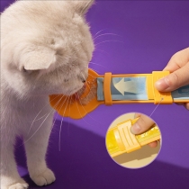 10-Piece Set: Pet Feeding Utensils with Food Spoons, Squeezable Feeders for Cat and Dog Treats and Snacks